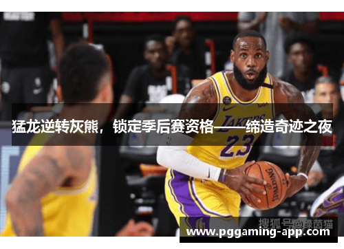 猛龙逆转灰熊，锁定季后赛资格——缔造奇迹之夜